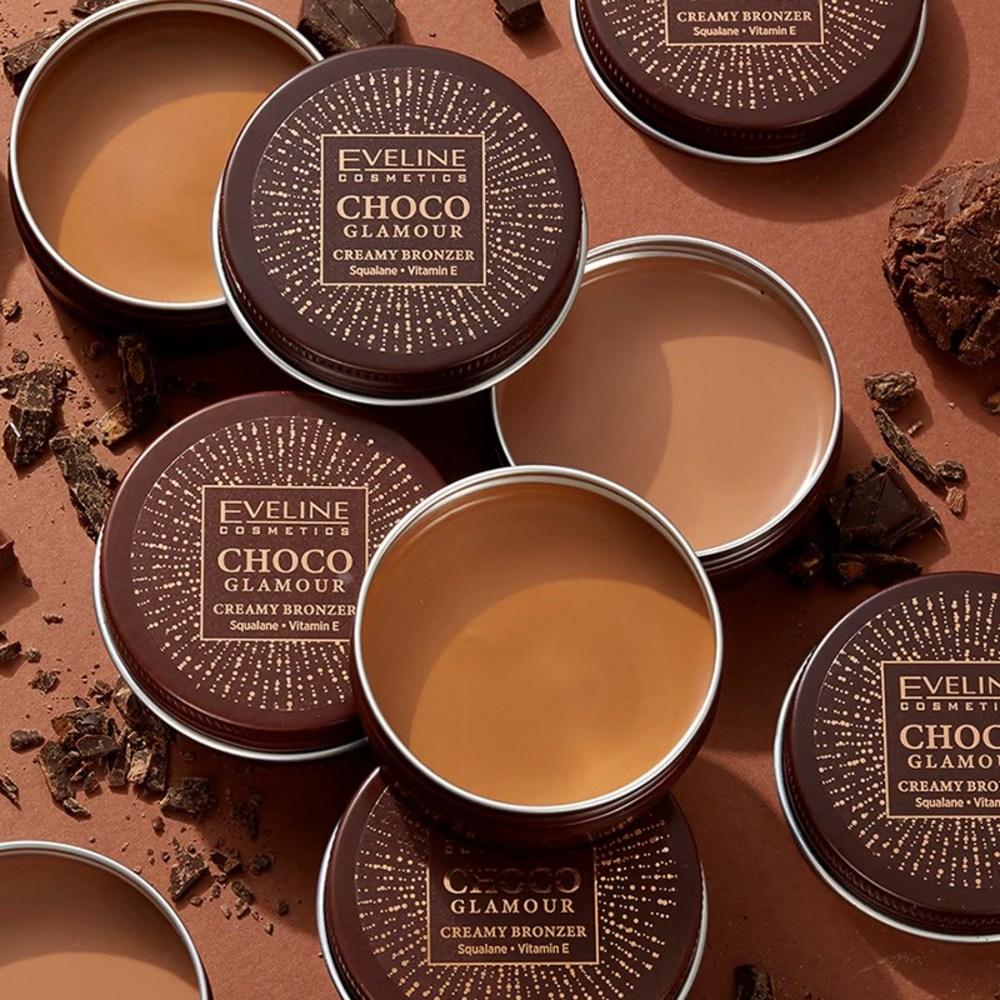 Кремовый бронзер Evelyn Choco Glamour, 1 шт., 20 г, бронзер №. 02