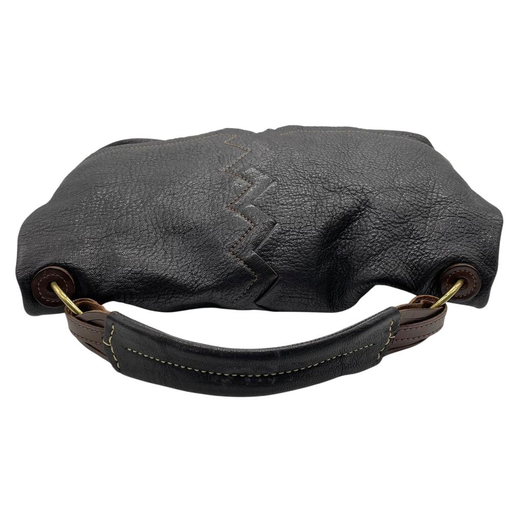 Used gentenHandbag Brown leather Women