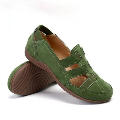 Женские сандалии-гладиаторы на платформе, летние модные новые женские массивные пляжные сандалии, уличная замшевая удобная обувь для женщин