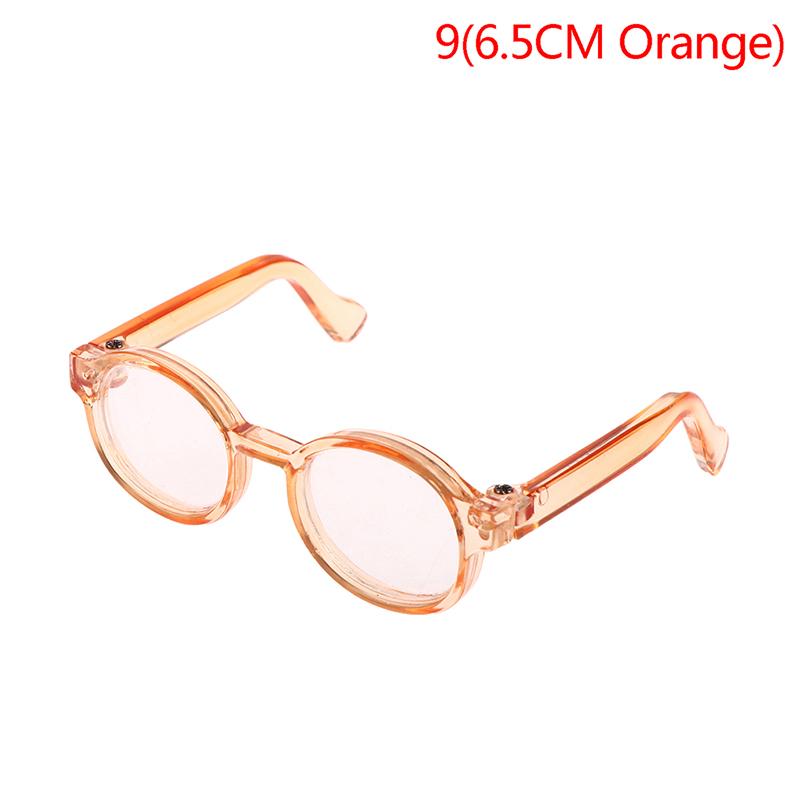 Plush Doll Glasses Accessory Round Frame 6.5/9.5Cm Eyewear Clear Lens