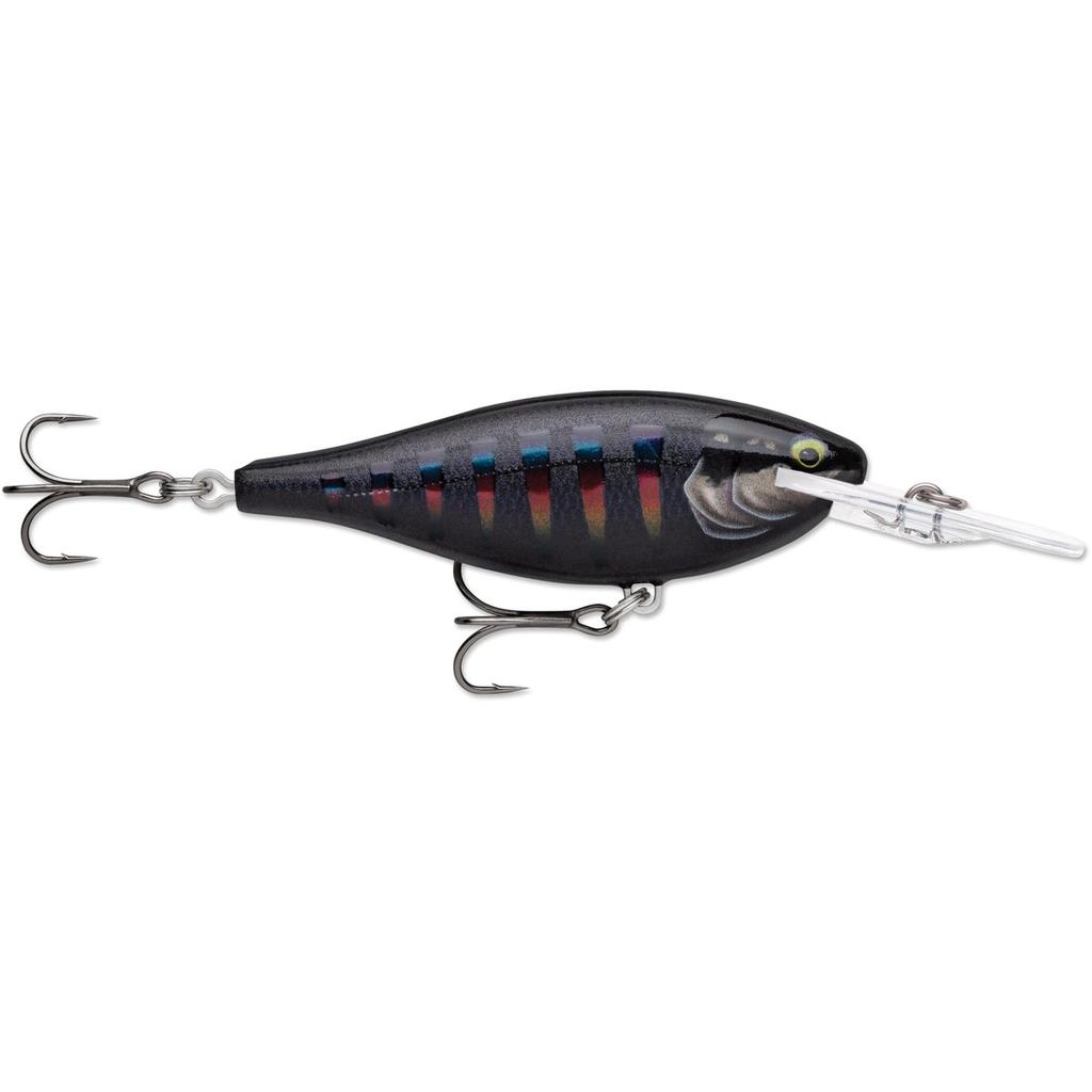 Rapala Shad Rap Elite 75 SRE75-GDNIA Плавающий Воблер-Крэнк из Бальсы Рыболовная Приманка 7.5см 12г Золотистая Северное Сияние