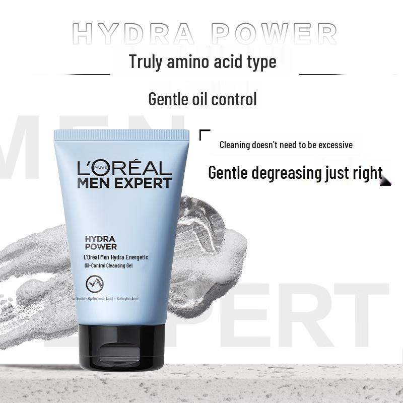 L'Oreal Men Expert Hydra Energetic Hydrating & Oil-Control Cleansing Gel