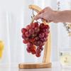 Подставка для банана, стойка для вешалок, крючок для демонстрации фруктов, деревянная вешалка для бананового дерева, прочный дисплей с крючком для хранения фруктов