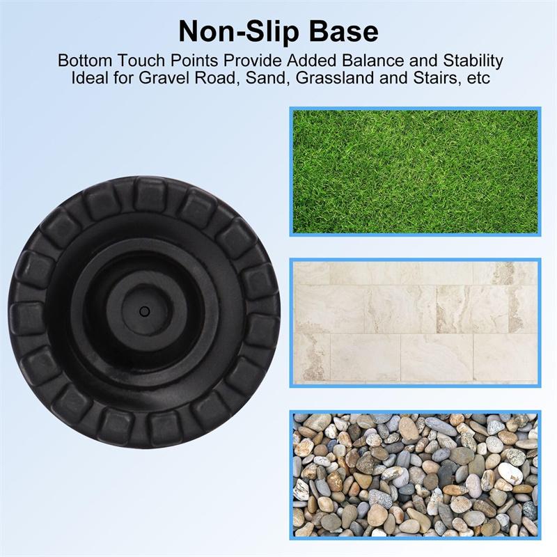 16-22 мм противоскользящая трость для ходьбы, костыль, нижняя часть трости, защитный чехол, наконечник для альпинистской и походной палки