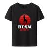 BDSM Rules Funny Graphic Tshirts Bdsm Print Top Tee T-shirts for WoBreathable Clothing Loose Tshirt Pattern Novelty