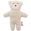 100 Organic Cotton Imabari Towel Soft Texture Bear Plush Toy M Approximately 21cm Softness Easy Babies Hug Hand-Embroidered Innocent Gentle Face Beige