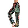 Женские повседневные модные фланелевые брюки с рождественским принтом, пижамные брюки