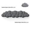 Кожаный коврик для мыши Cloud и подставка для запястий из пены с эффектом памяти - Нескользящая силиконовая поддержка для клавиатуры