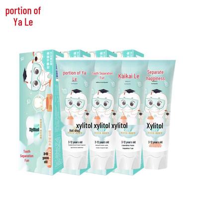 Зубная паста Yayale Kids для защиты от кариеса с фтором