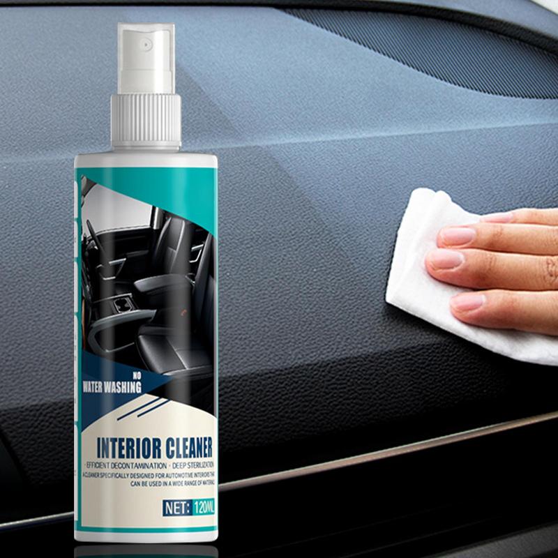 Пенный очиститель для автомобиля, очиститель салона автомобиля, 120 мл, многофункциональное чистящее средство для грузовиков, внедорожников, инструменты для чистки тканей автомобиля