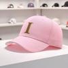 Isignature 2025 Artistic Letters Baseball Cap Flexible Fit Unisex Urban Street Fashion Outdoor Sports Fitness