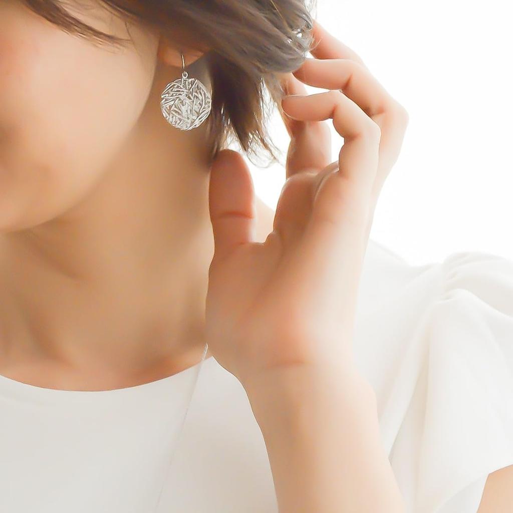 [Naot Jewelry] Женские серьги [В подарочной упаковке] Тип: Серьги-гвоздики/Серьги с сетчатой пластиной: Серьги Серебро