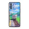 Чехол Cherry Traint Moun Fuji для Oppo Find X6 X5 A54 A53 A52 A9 2020 A15 A95 A17 A16 A76 A74 A57 Reno7 Reno6 Pro Plus 5G