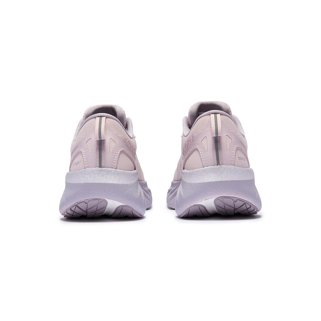 SAUCONY Triumph 22 Удобные Мягкие Противоскользящие Прочные Дышащие Низкие Кроссовки для Тренировок и Бега на Длинные Дистанции Женские фиолетовые S10964-606