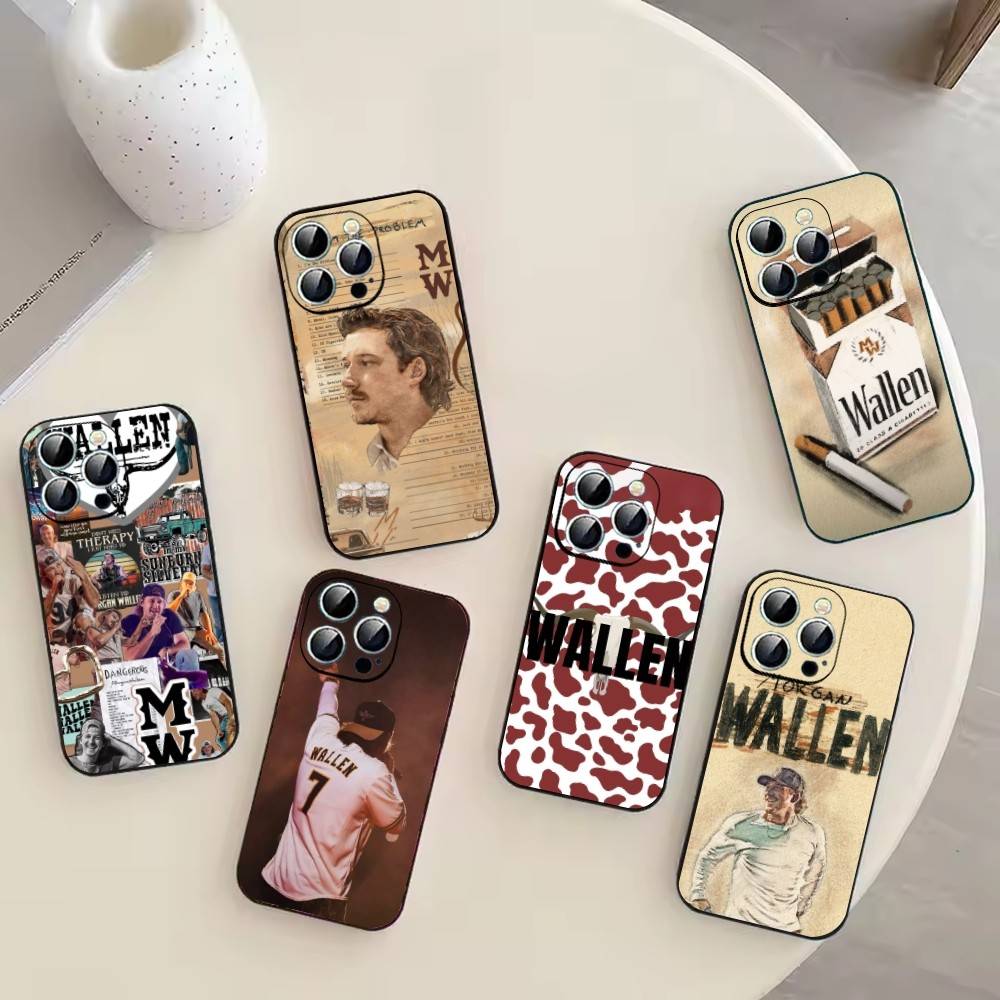 Чехол для телефона Morgan W-Wallen Singer Силиконовый Мягкий Для IPhone 17 16 15 14 13 12 11 X XR Plus Pro Max Plus