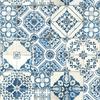 RoomMates Wall Paper Blue Removable Mediterranean Tile 1 Roll 52 X 503cm Japanese Import RMK11083WP [Regular Product]
