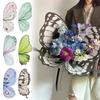 20PCS Butterfly Wing Flower Packaging Paper Aesthetics Art Dreamy Colored Wings Bouquet Wrapping For Florist Valentine's Day