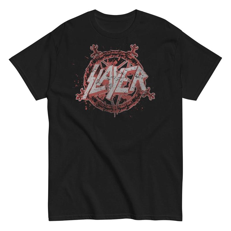 Slayer - Drip Logo Unisex T-Shirt