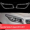 Для Hyundai Santa Fe Sport DM NC SWB 2015-2017 Крышка фары Автомобильная линза фары Замена стекла Рассеиватель передней фары Автомобильный корпус