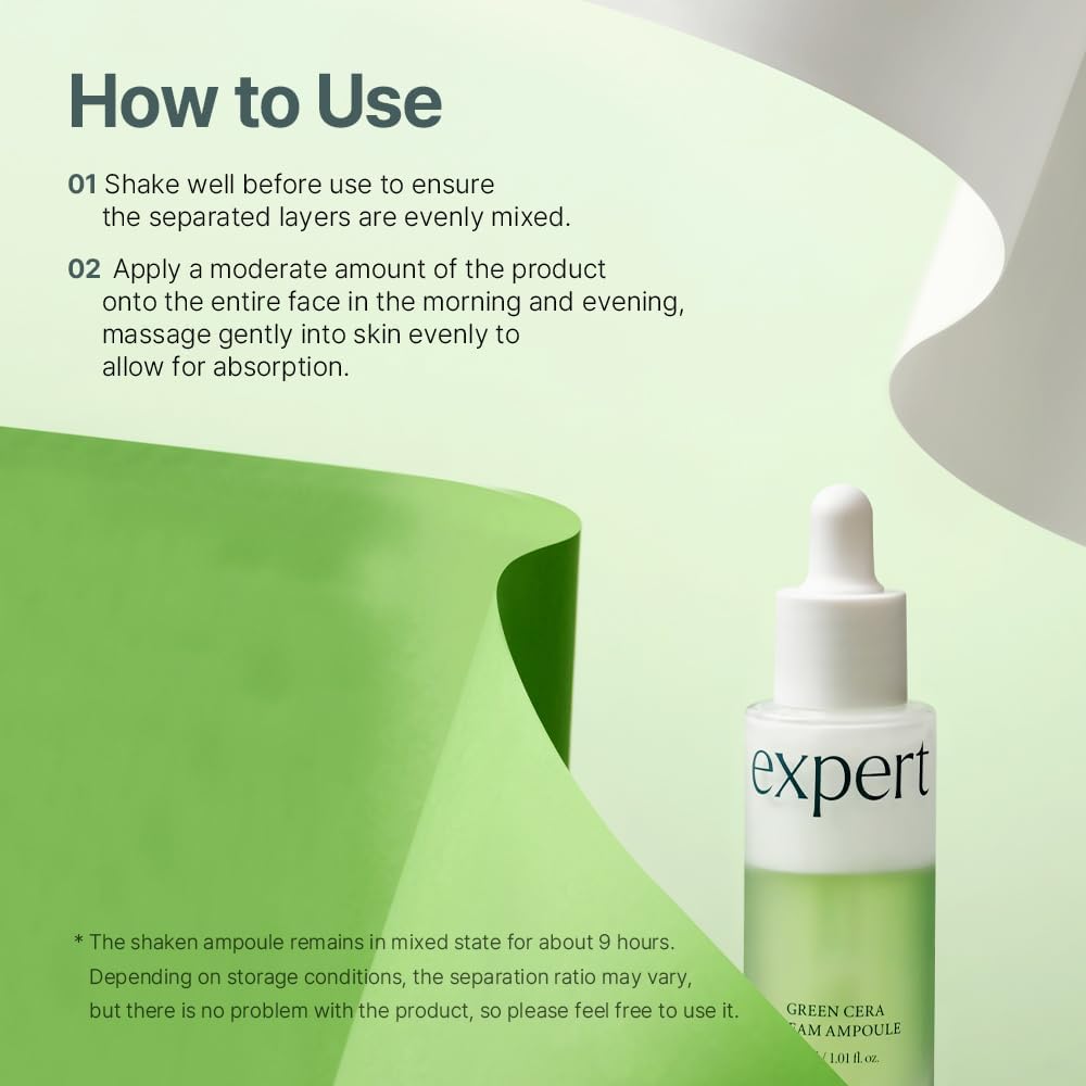 Ariul Expert Green Cera Cream Serum - Сыворотка-крем Ariul Ceramide Beauty, Ретинол, Все-в-одном, Для упругости кожи, Двухслойный крем, Освежающий, Полынь, Карнозин