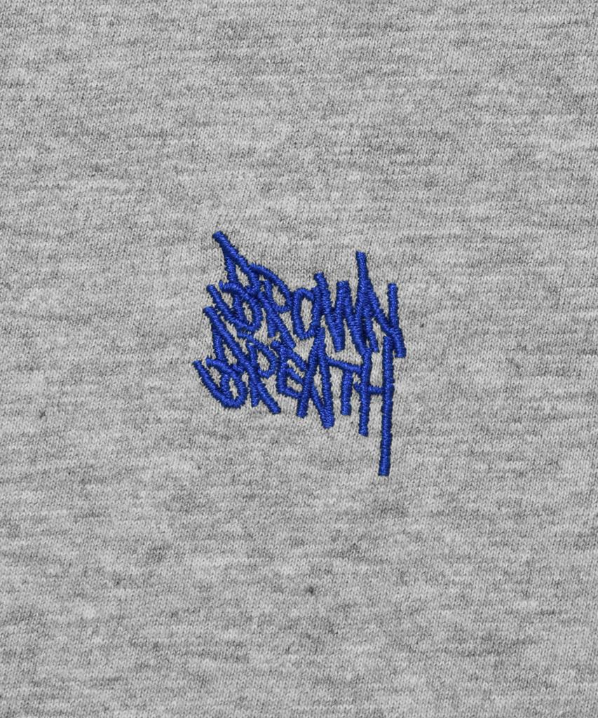 Футболка BROWNBREATH Tag Palm Circuit - Меланжево-серый