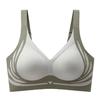 Lady Bra Seamless Thin Push-up 3D Full Cup Wide Shoulder Strap Anti-Sagging