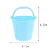 Миниатюрное Имитационное Ведро для Воды Мини Декор Разноцветное Кукольный Домик Мини Ведро для Воды Аксессуары АБС Кухня Играть понарошку Ведро