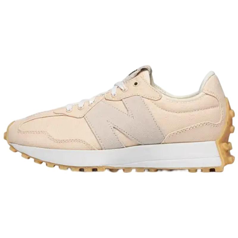 New Balance 327 Макадамия Розовая Вода Белые Женские Кроссовки WS327US