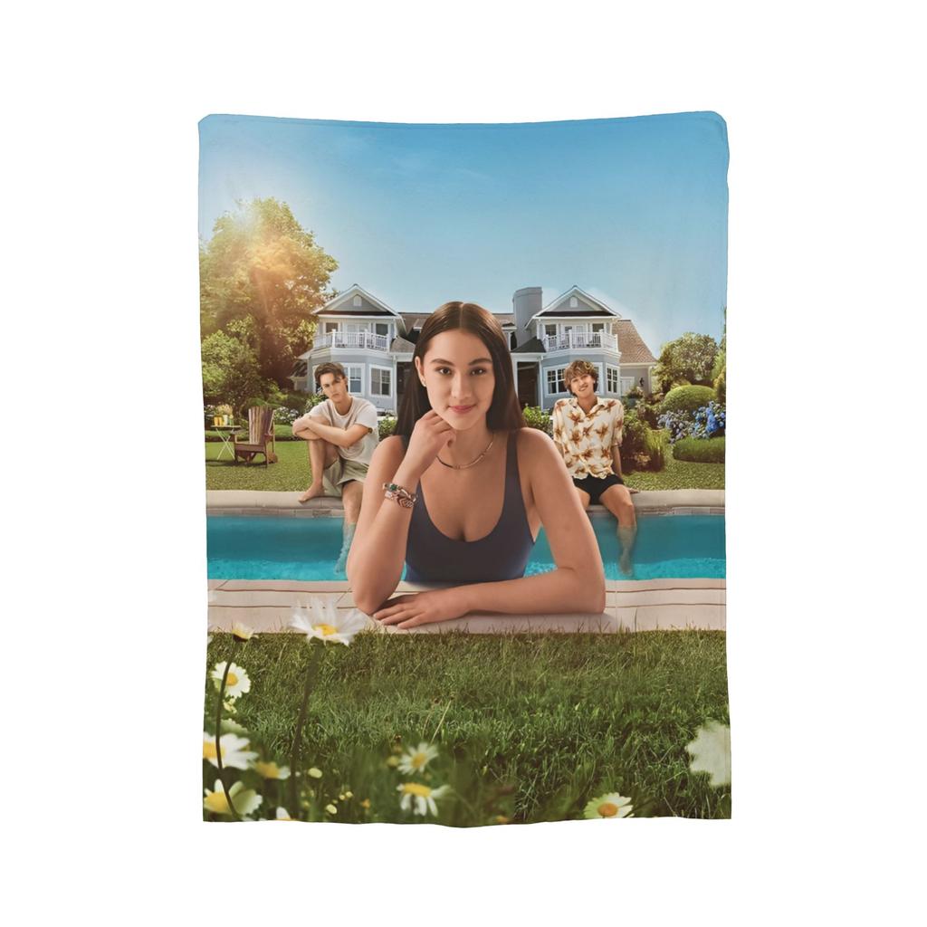 The Summer I Turned Pretty Team Conrad Blankets Fleece  Super Soft Throw Blankets for Home Couch Bed Rug