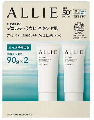 ALLIE Chrono Beauty Гель UV EX 90 г x 2 упаковки SPF50+ PA++++ Без отдушек