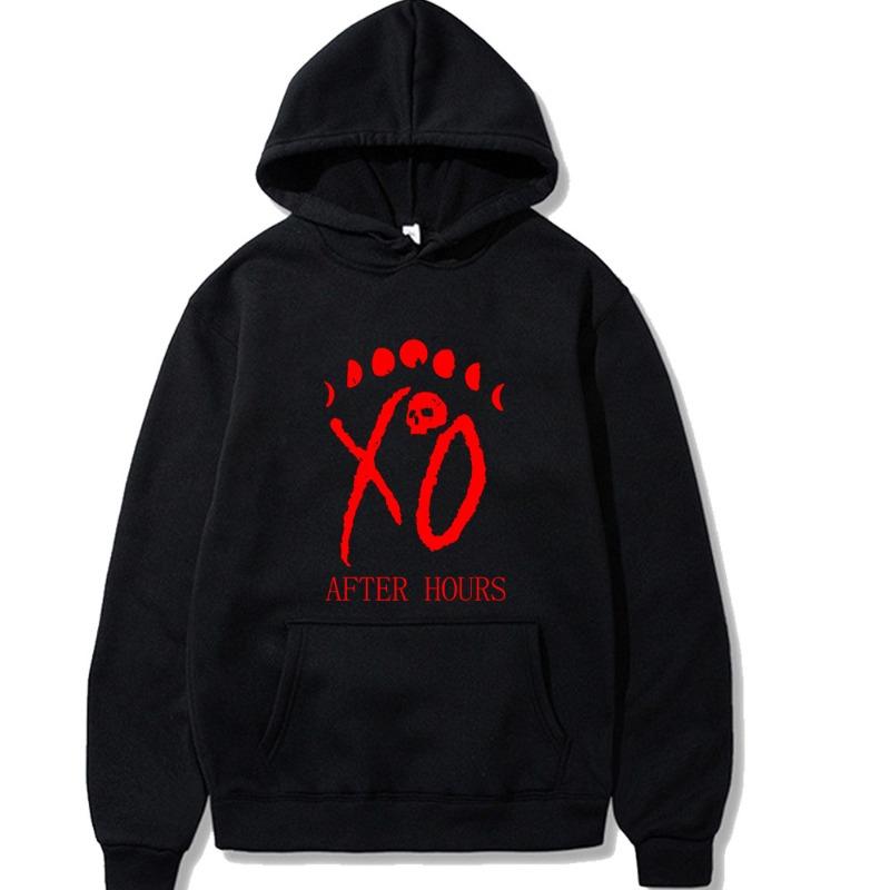 After Hours The Weeknd Hoodies Print Fashion Sweatshirt Hip Hop Casual Unisex Autumn Winter Fleece Streetwear Tops