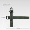 Webbing Keyring Keeper Pouch Belt Gloves Rope Holder Fixed Pocket Belt Storage Buckle Gloves Hook