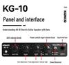 KOKKO KG-10 Портативная электрогитара с Bluetooth, маленькая, перезаряжаемая для использования на открытом воздухе