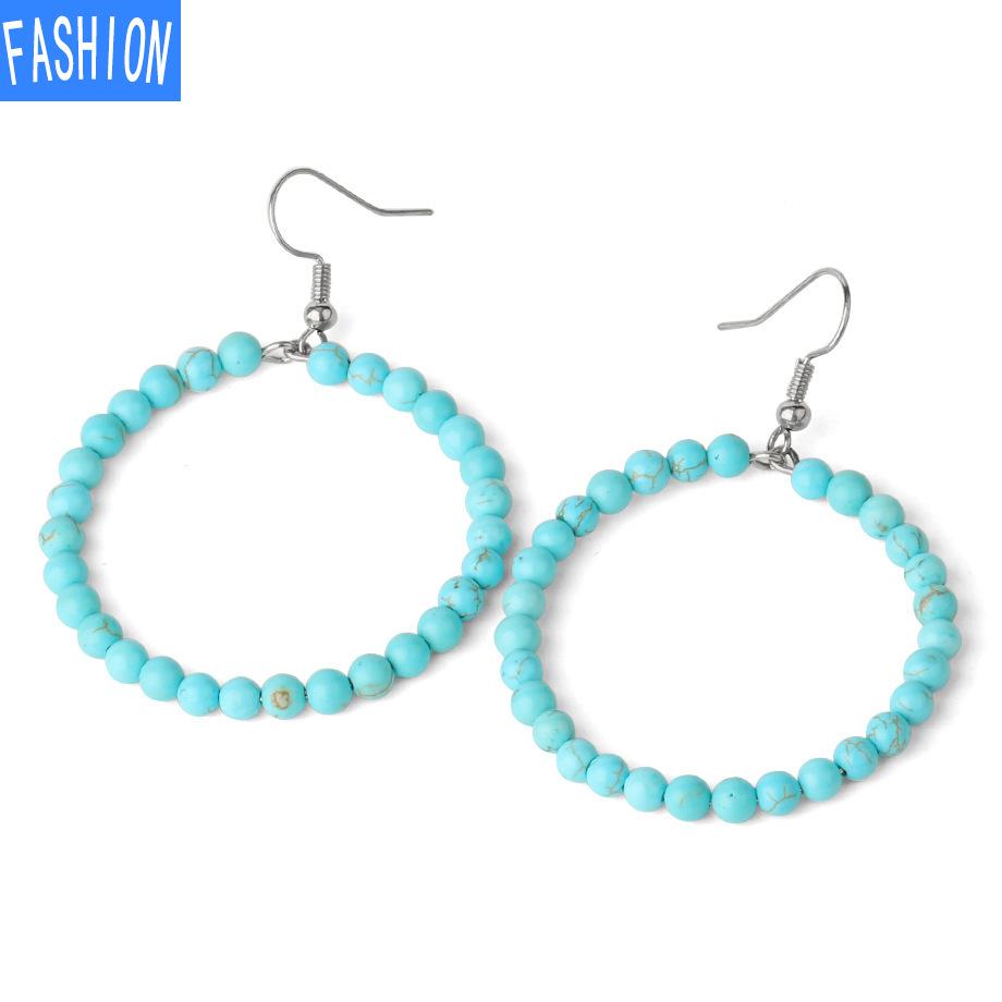 Маленькие круглые серьги из бисера с аметистом. Универсальные женские серьги.