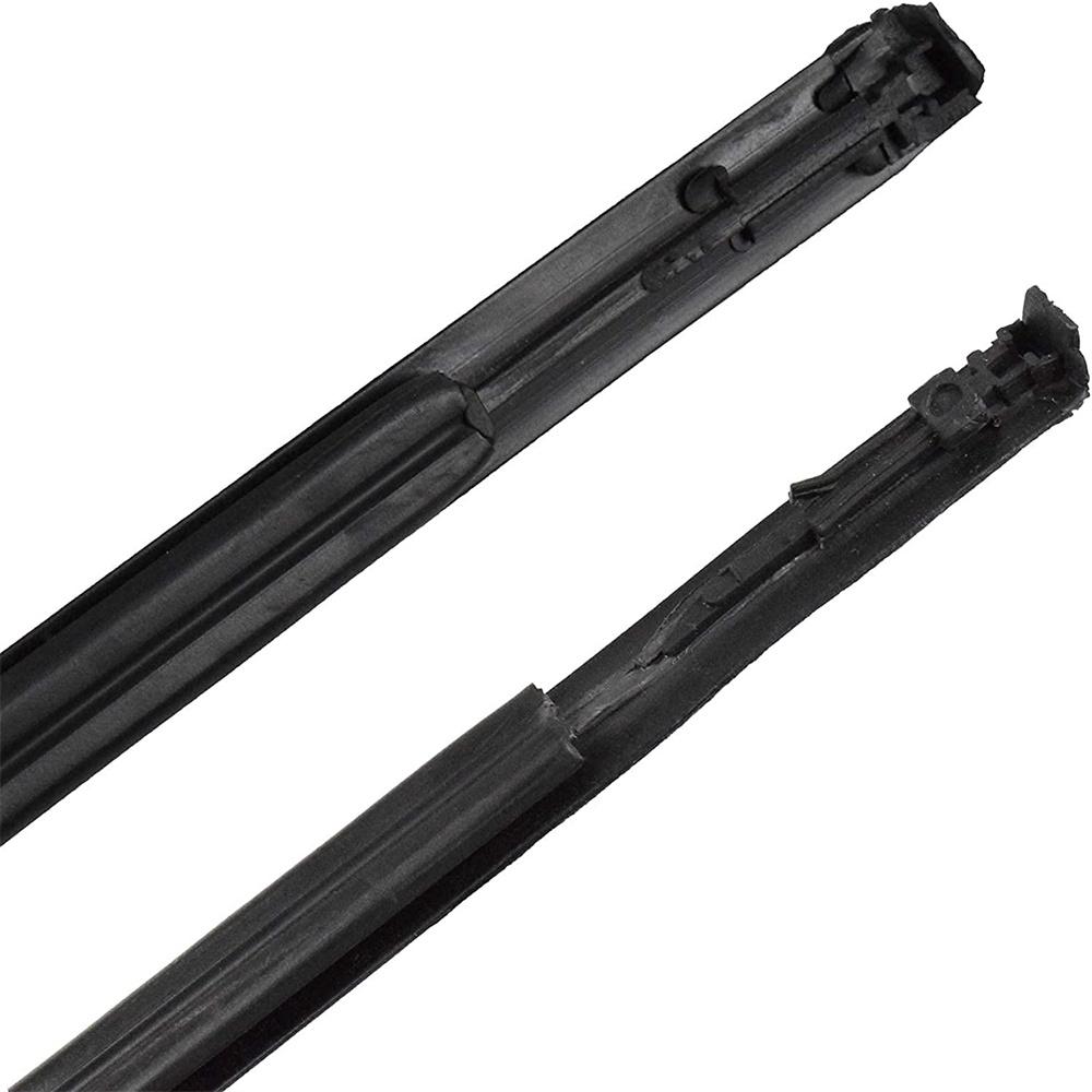 2 шт. Комплект черных молдингов для крыши для TOYOTA COROLLA 2009-2013