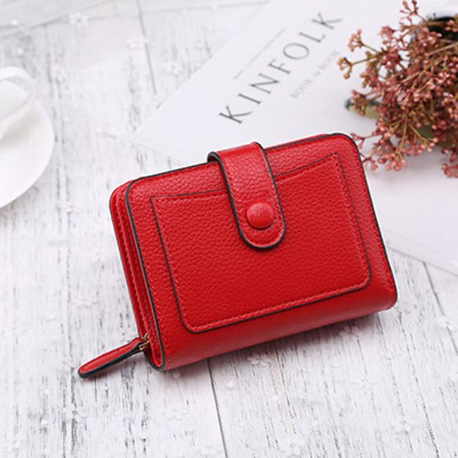 Женские кошельки Cartera, маленький кошелек, кошелек для монет, короткий кошелек на молнии, модный женский кожаный мешок для денег