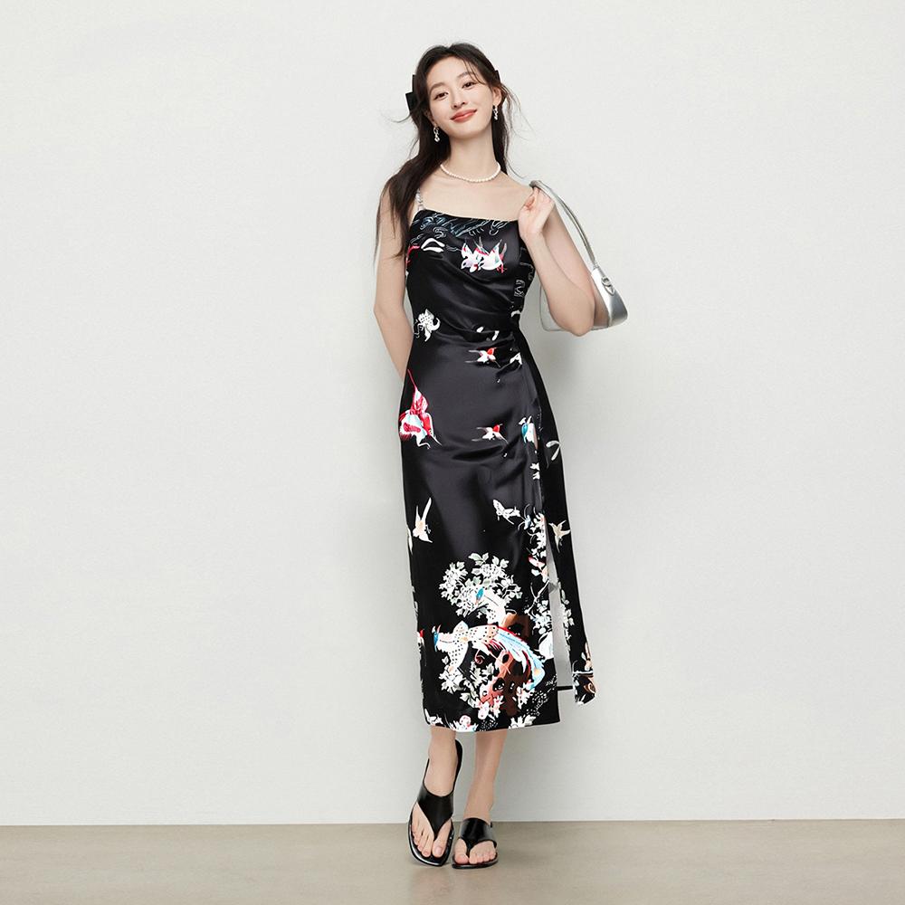 MIXMAX Casual Versatile Temperament Camisole Dress