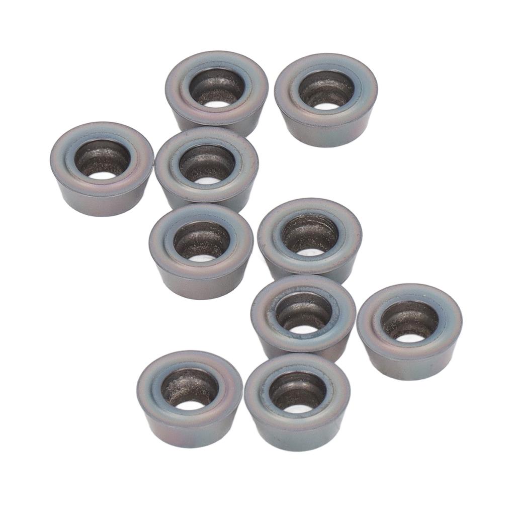 10PCS Milling Inserts Cemented Carbide High Cutting Speed CNC Turning Insets for Stainless Steel