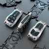Для Changan Eado Unit CS35plus CS55plus CS75plus Оцинкованный сплав Силикон Чехол-крышка для умного дистанционного ключа автомобиля