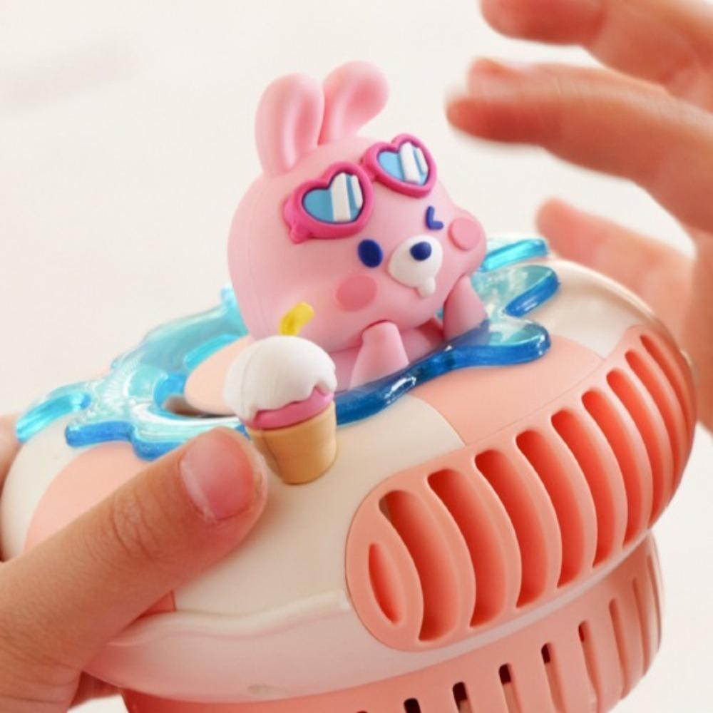 USB Rechargeable Portable Baby Stroller Fan Octopus Handheld Electric Fan  Kids Pram