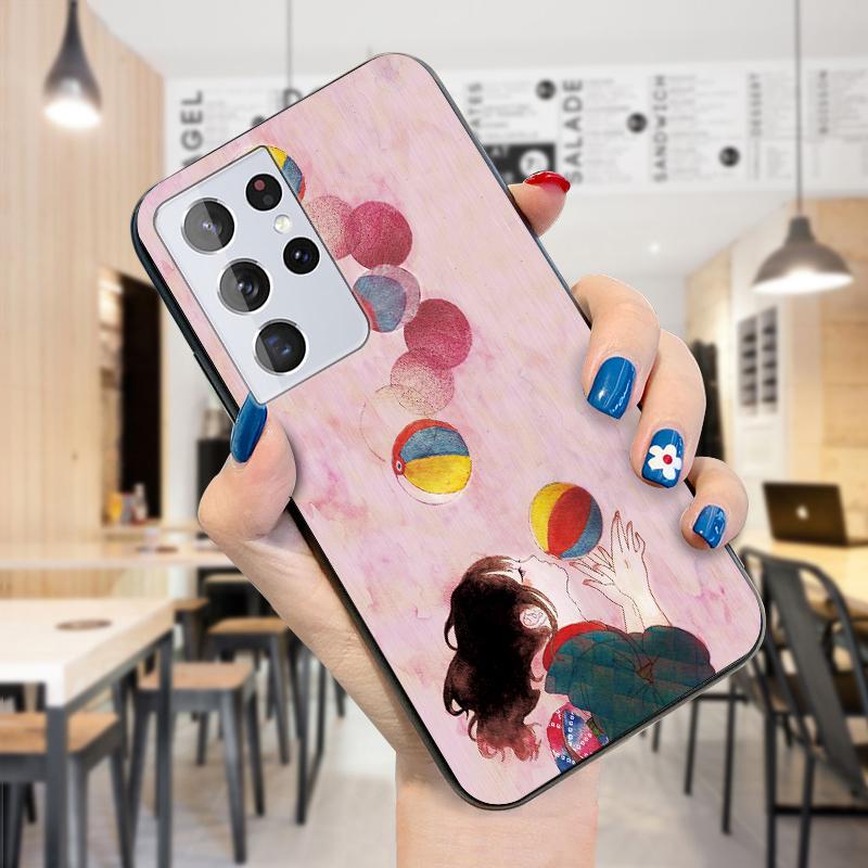 Чехол для телефона с милой мультяшной спортивной девушкой и комиксами