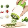 Premium Handheld Spice Grater - Effortless Parsley, Chilli, Coriander Shredding - Compact, Easy-to-Use Kitchen Gadget for Home Cooking