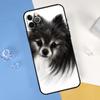 Чехол для телефона с изображением собаки породы Померанский шпиц Для iPhone 16 Pro Max 12 13 Mini 11 14 15 Pro Max XR 16 15 Plus 16e Защитный корпус