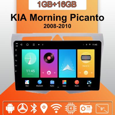 Автомобильное радио Android Auto Carplay для KIA Morning Picanto 2008-2010, мультимедийный проигрыватель, головное устройство, стерео, GPS-навигация, BT WIFI 1+16 ГБ