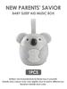 1pc Baby White Noise Soother Machine with 5 Soothing Sounds Music Timer for Newborn Toddler Sleep Aid Stroller Home Use