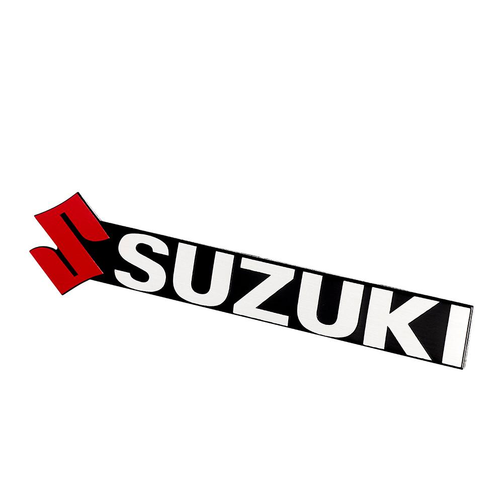 Suzuki Логотип Автомобильная Буква на Капот Значок на Задний Багажник Наклейка Аксессуары Для Ignis SX4 Alto Alivio Samurai Gsxr Jimny