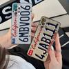 License Plate Phone Case for Samsung Galaxy A20,21s,22,31,32,52,71,80,A91,5G Colorful Cover Smartphone Pretty