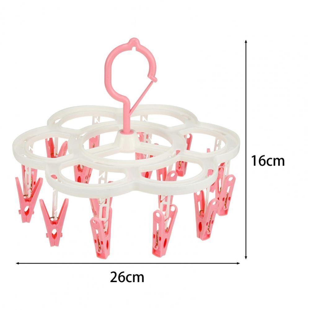 Clothespin Adults Laundry Rack For Socks Home Supply Clothes Hanger Drying Rack Clothes Organizer