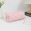 Multifunctional Stationery Bag Solid Color Storage Bag INS Pen Bag  School Office