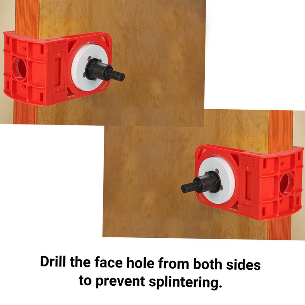 Комплект для установки замка с направляющим шаблоном для деревянных дверей